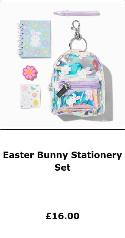 Easter Bunny Stationery Set