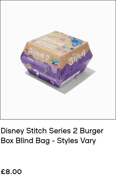 Disney Stitch Series 2 Burger Box Blind Bag - Styles Vary