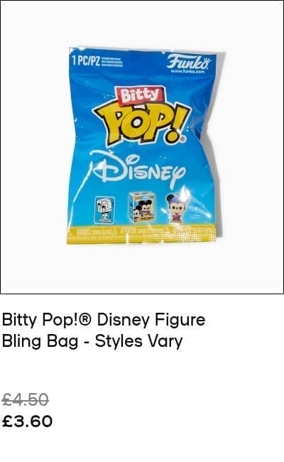 Bitty Pop!® Disney Figure Bling Bag - Styles Vary