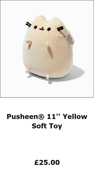 Pusheen® 11'' Yellow Soft Toy