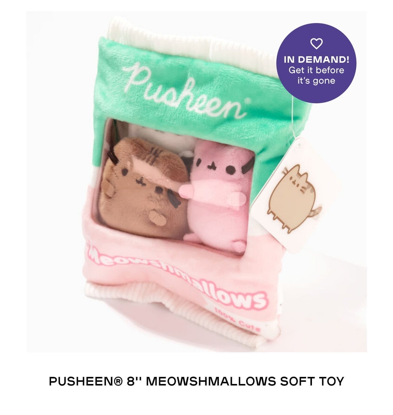 Pusheen® 8'' Meowshmallows Soft Toy