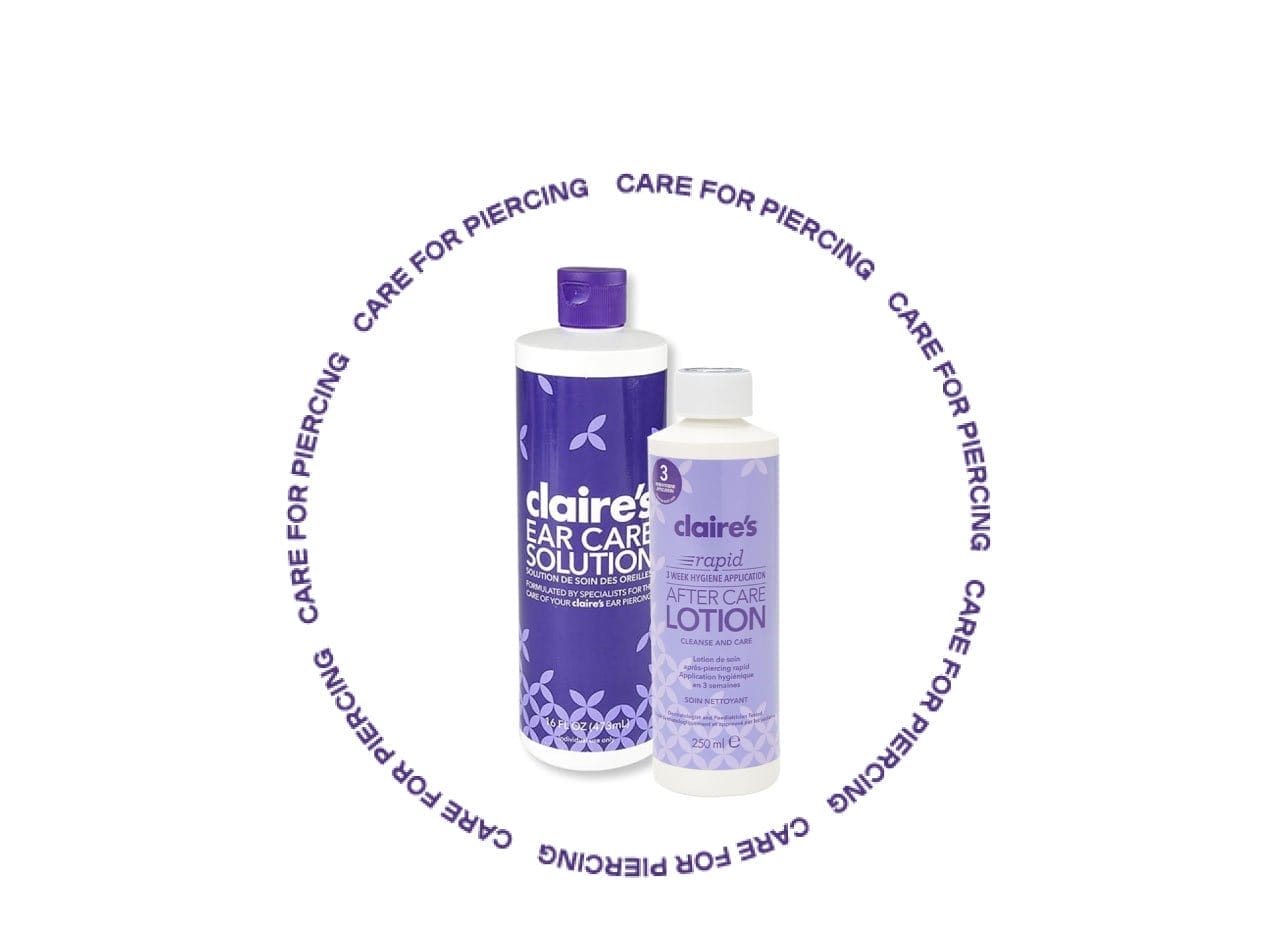  Switch Your EarPrint SoonerRapid™ After Care Lotion is your secret to quick post-piercing care & healing time! *Piercing healing time varies per individual