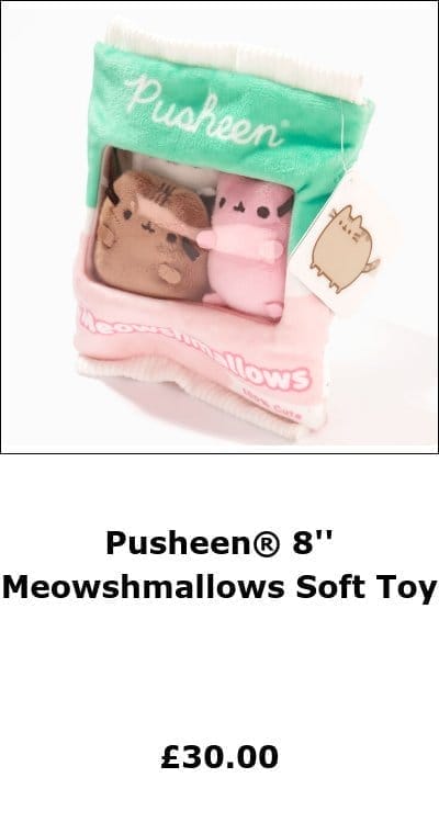 Pusheen® 8'' Meowshmallows Soft Toy