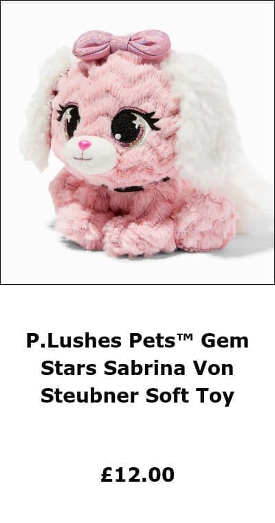 P.Lushes Pets™ Gem Stars Sabrina Von Steubner Soft Toy