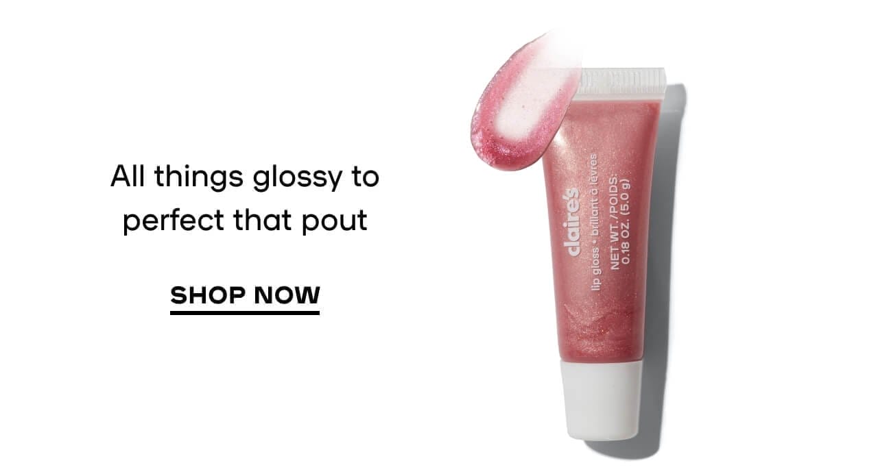 All things glossy to perfect that pout