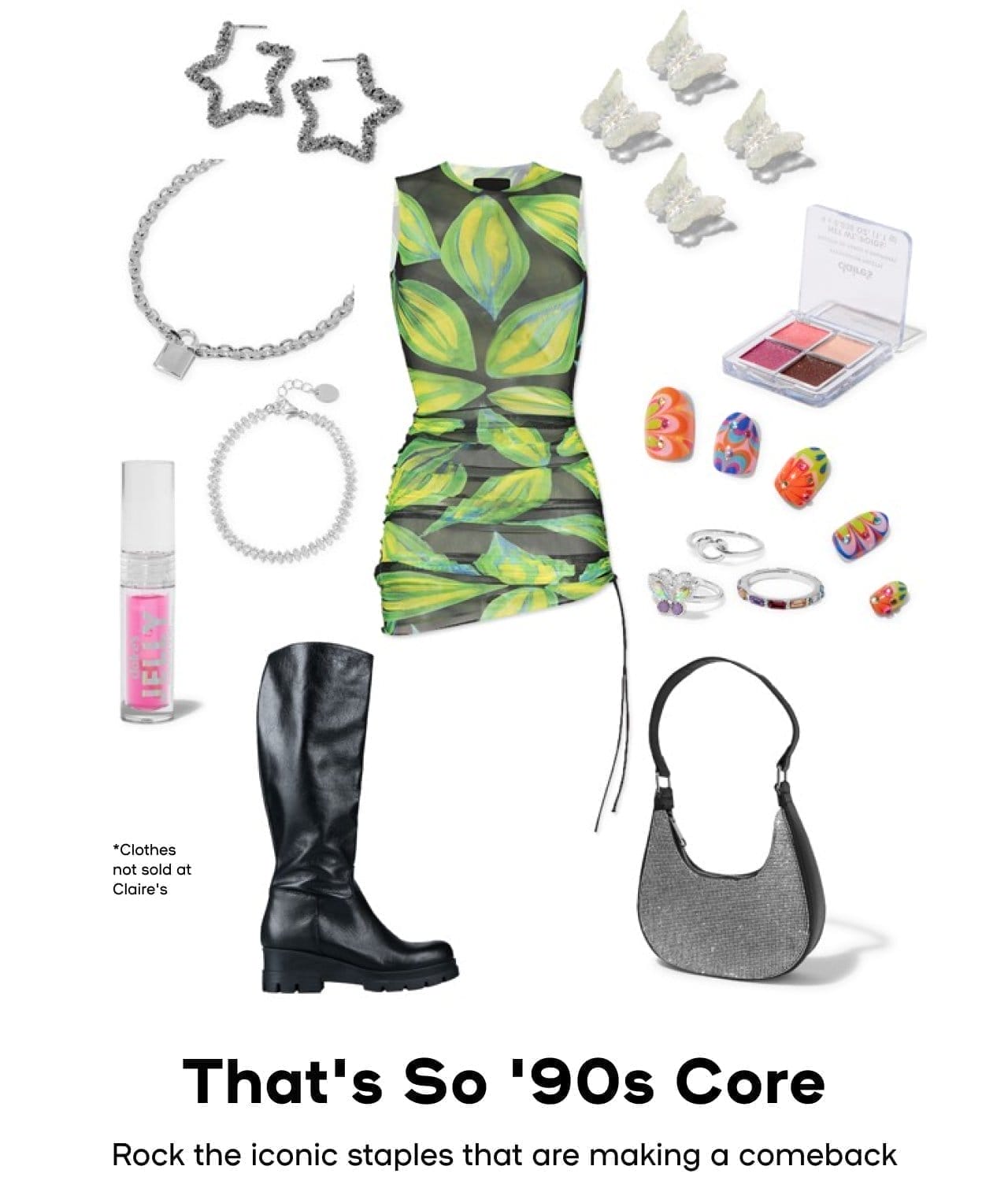 That's So ’90s Core - Rock the iconic staples that are making a comeback *Clothes not sold at Claire's