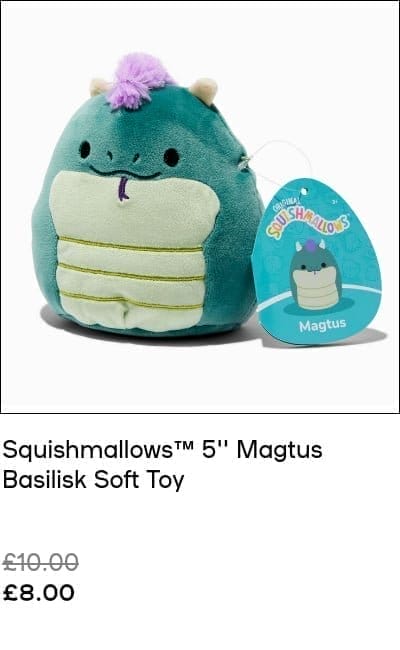 Squishmallows™ 5'' Magtus Basilisk Soft Toy