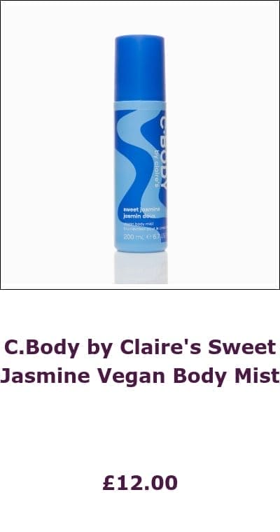 C.Body by Claire's Sweet Jasmine Vegan Body Mist