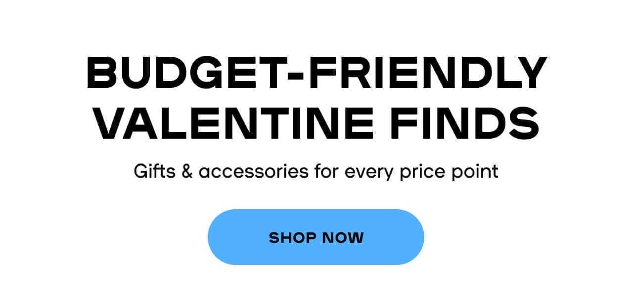 Budget-Friendly Valentine Finds Gifts & accessories for every price point