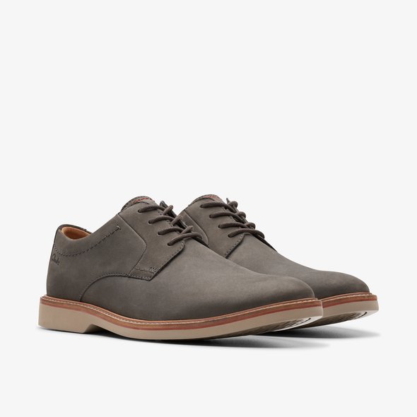 Atticus LT Lace Dark Grey Nubuck