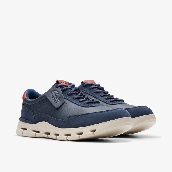 Nature x One Navy Leather
