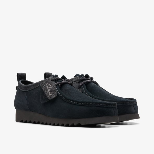 Wallabee FTRE Lo Black Suede