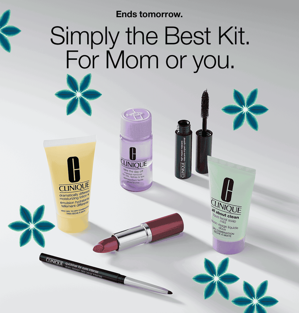 Ends tomorrow. Simply the Best Kit. For Mom or you.