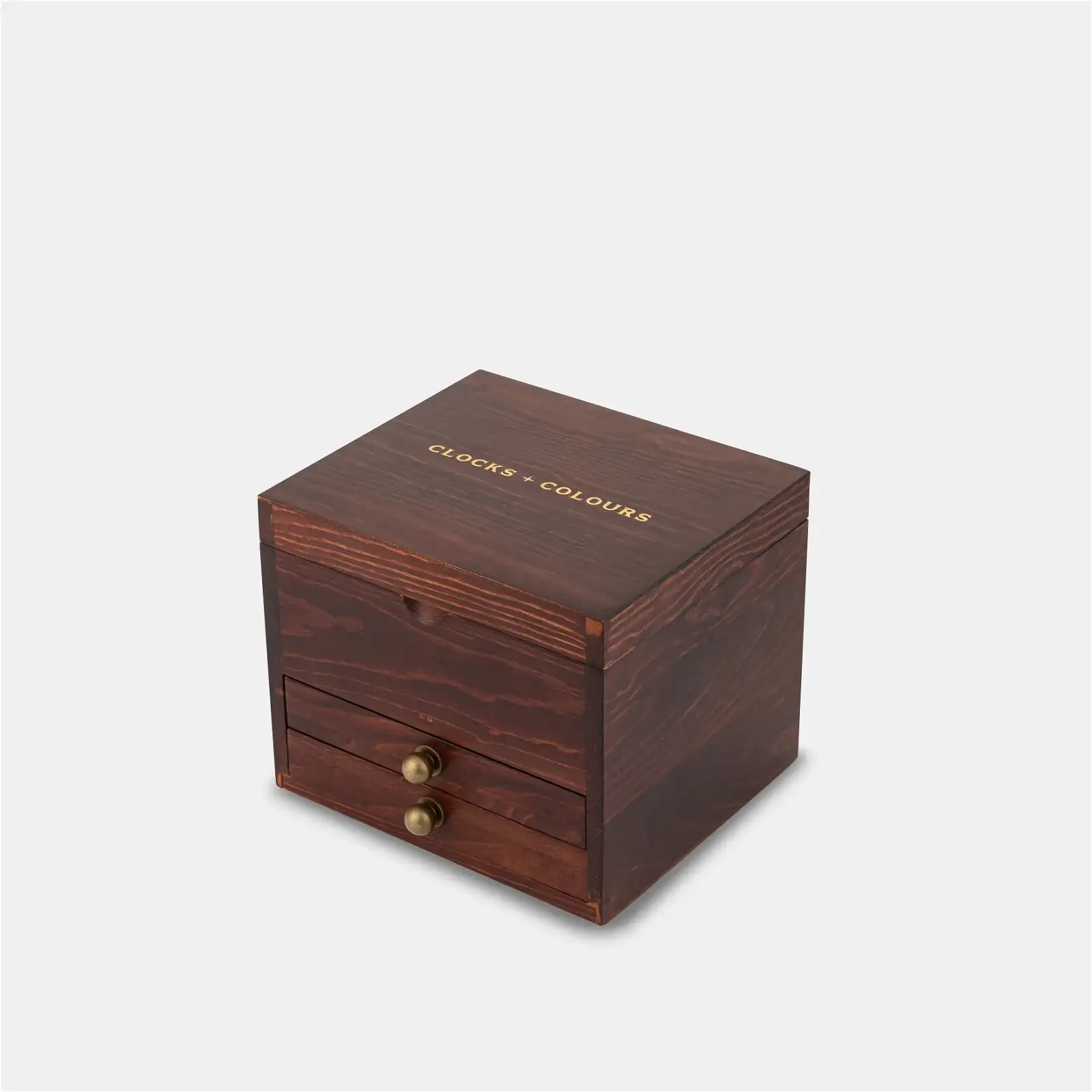 Image of Locker Jewelry Box x Brown