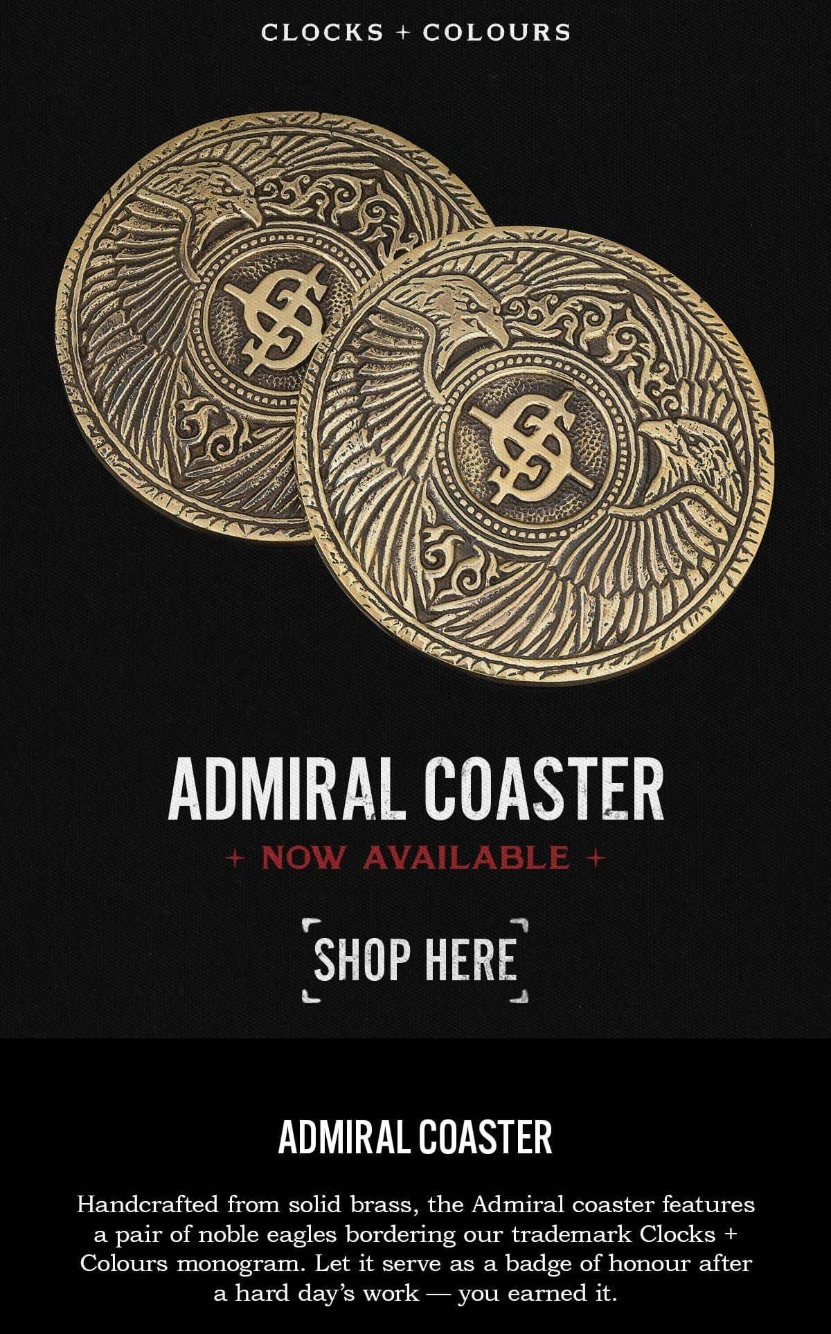 Shop Admiral Coaster