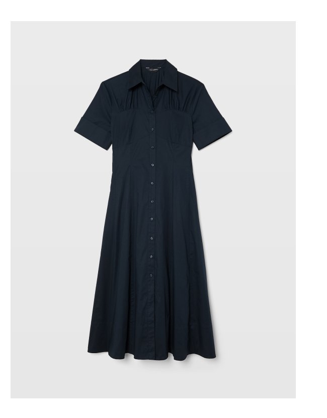 Cotton Poplin Shirt Dress