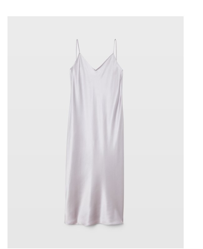 Silk Charmeuse Slip Dress