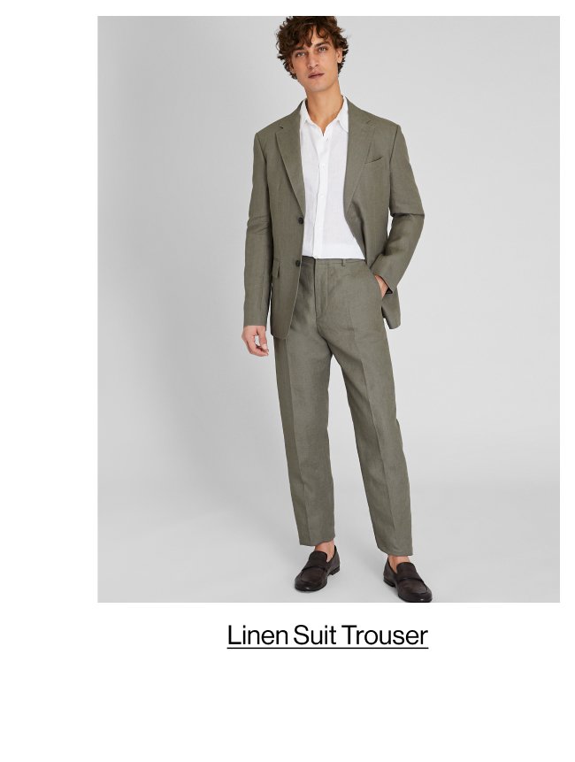 Linen Suit Trouser