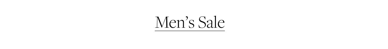 Men's Sale 