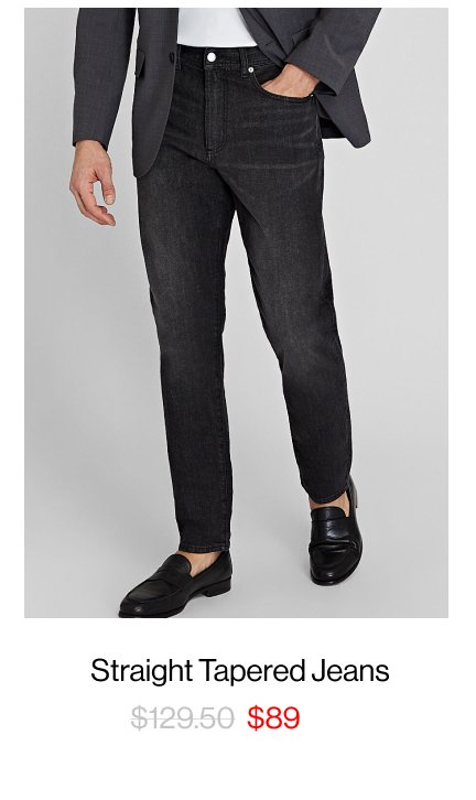 Straight Tapered Jeans