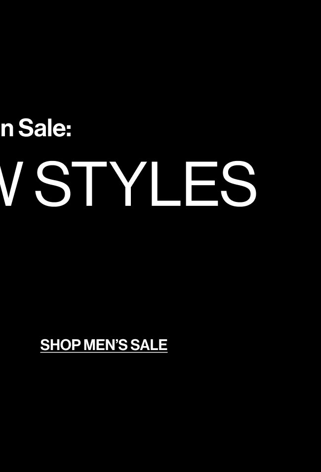 Shop Men's Sale