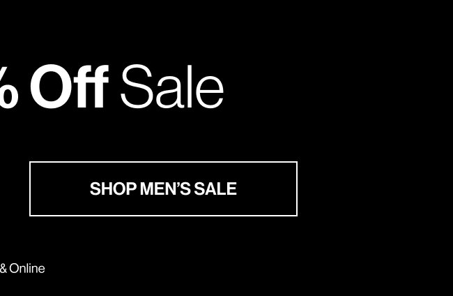 Shop Men's Sale 
