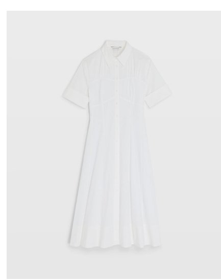 Cotton Poplin Shirt Dress