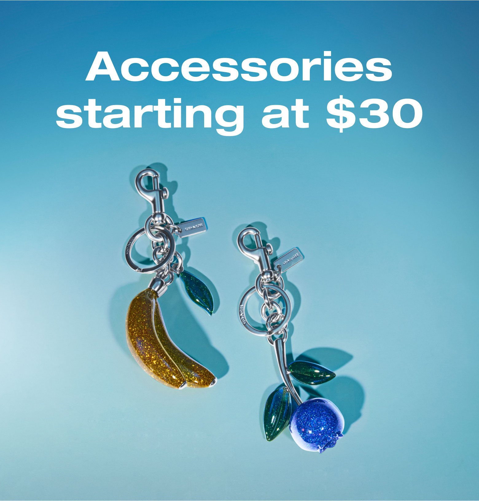 Accessories starting at \\$30