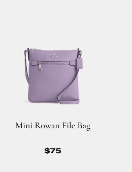 Mini Rowan File Bag \\$75
