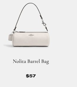 Nolita Barrel Bag \\$57