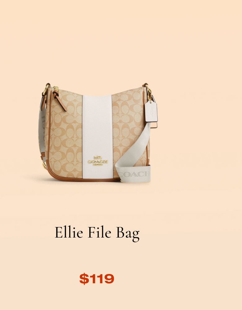 Ellie File Bag \\$119 