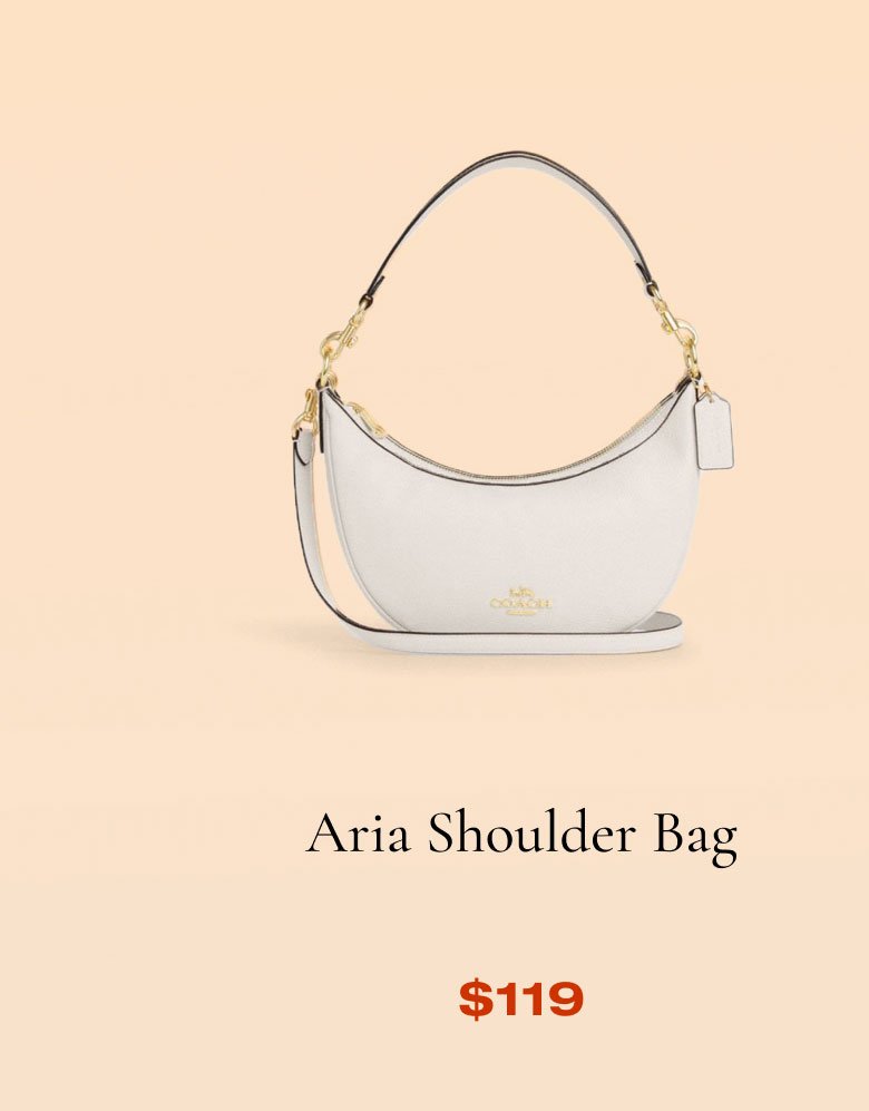 Aria Shoulder Bag \\$119