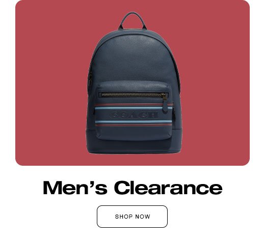 Men’s Clearance. SHOP NOW