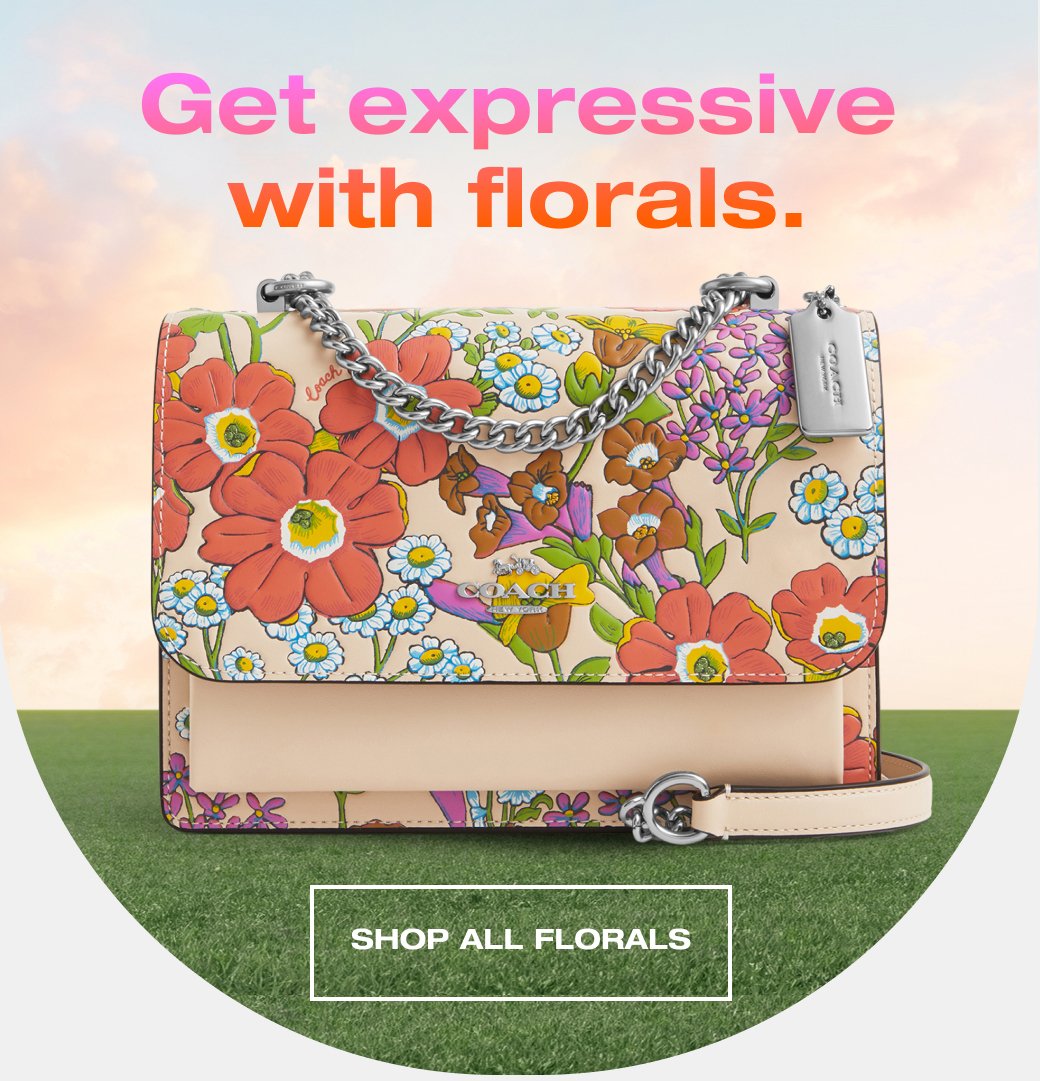 Get expressive with florals. SHOP ALL FLORALS
