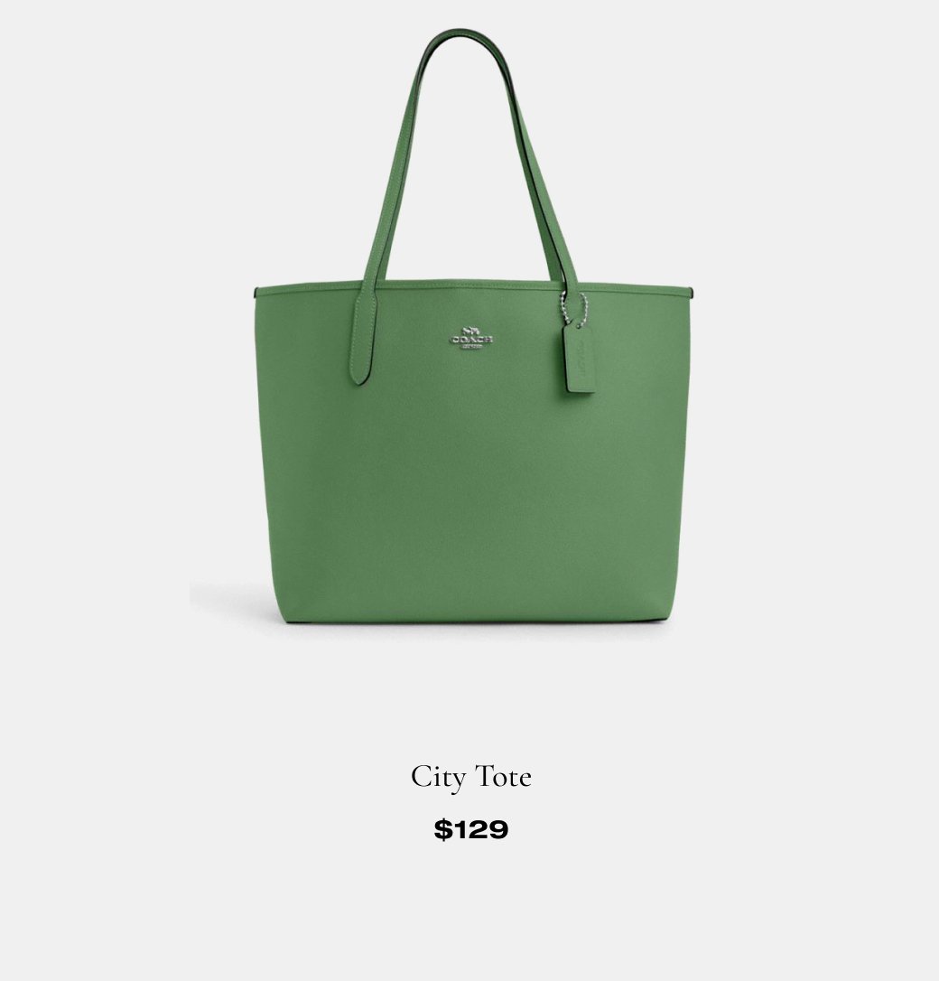 City Tote \\$129