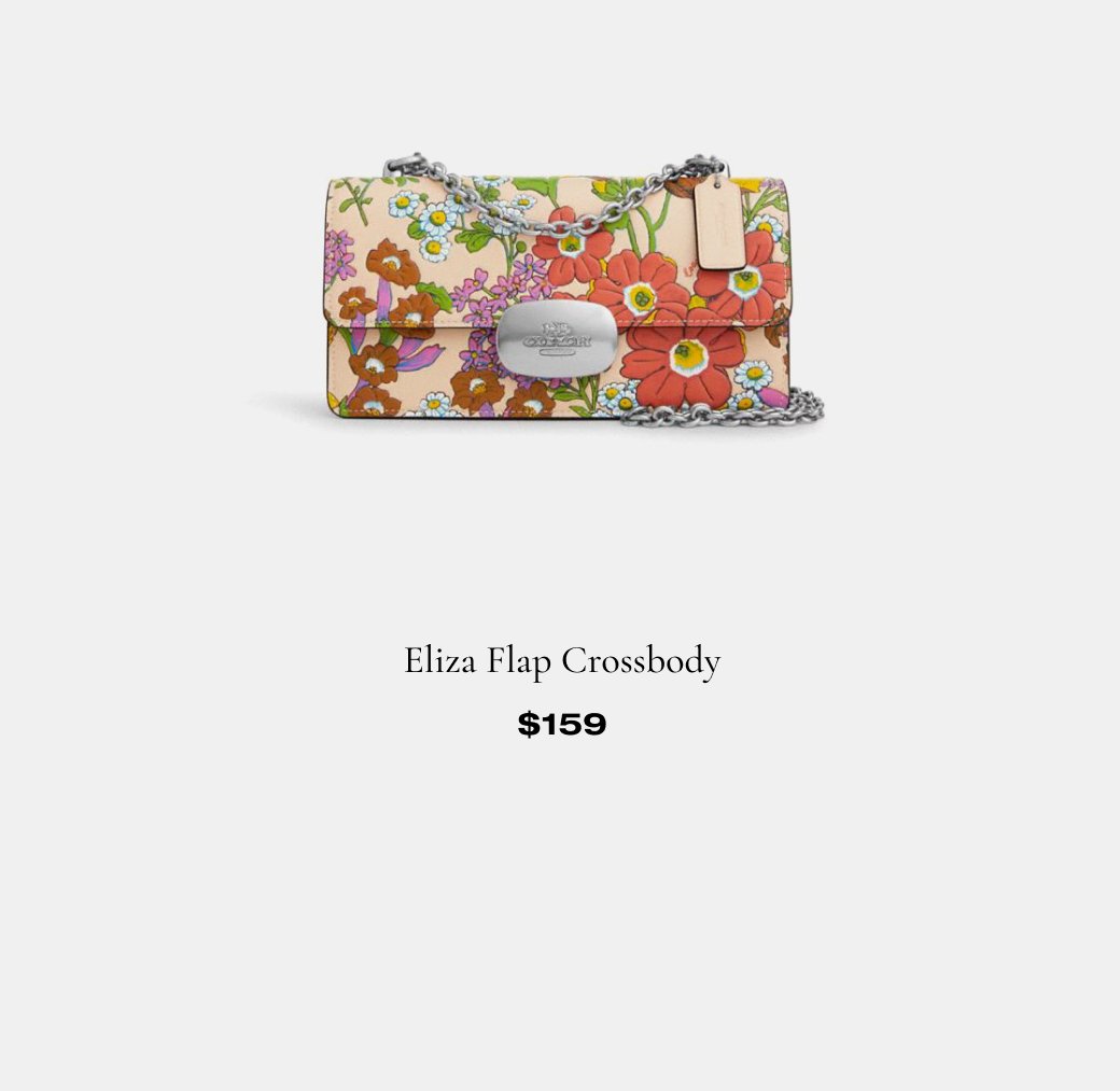 Eliza Flap Crossbody \\$159