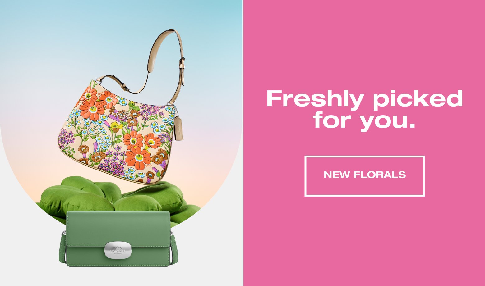 Freshly picked for you. NEW FLORALS