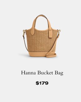 Hanna Bucket Bag \\$179