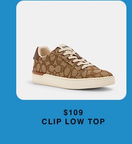 \\$109 CLIP LOW TOP