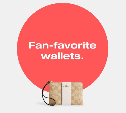 Fan-favorite wallets.