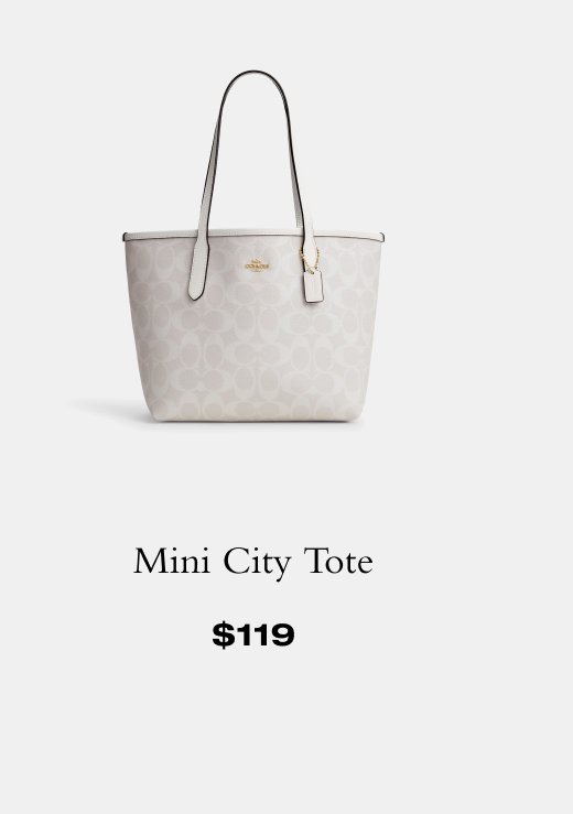 Mini City Tote \\$119