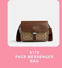 \\$170 PACE MESSENGER BAG