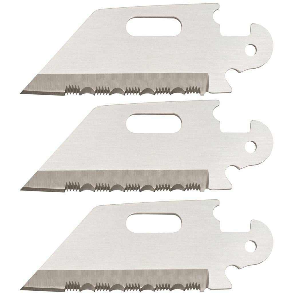 Image of CLICK N CUT BLADES 3 PACK - UTILITY SERRATED EDGE