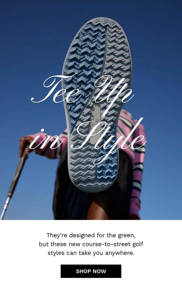 Tee up in Style | Shop Women's Golf