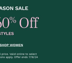 Shop women's sneakers up to 60% off