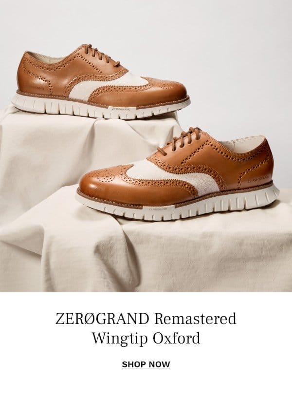 Men's ZERØGRAND Remastered Wingtip Oxford | Shop Now