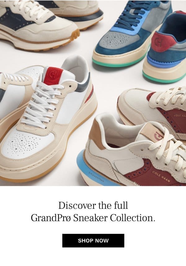 Discover the full GrandPrø Sneaker Collection