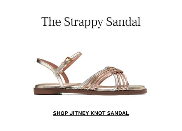 Shop the Jitney Knot Sandal