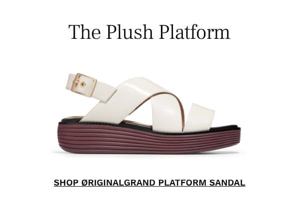 Shop the ØriginalGrand Platform Sandal