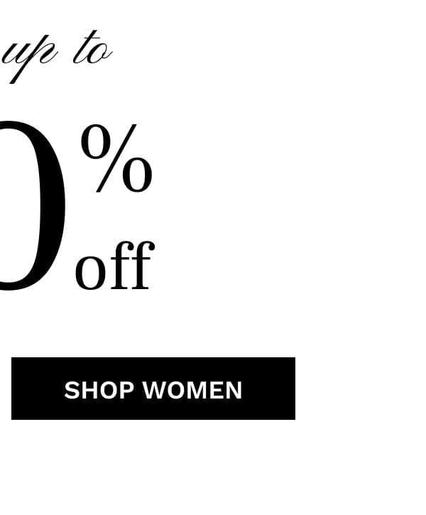 Women's Summer Shop up to 50% Off